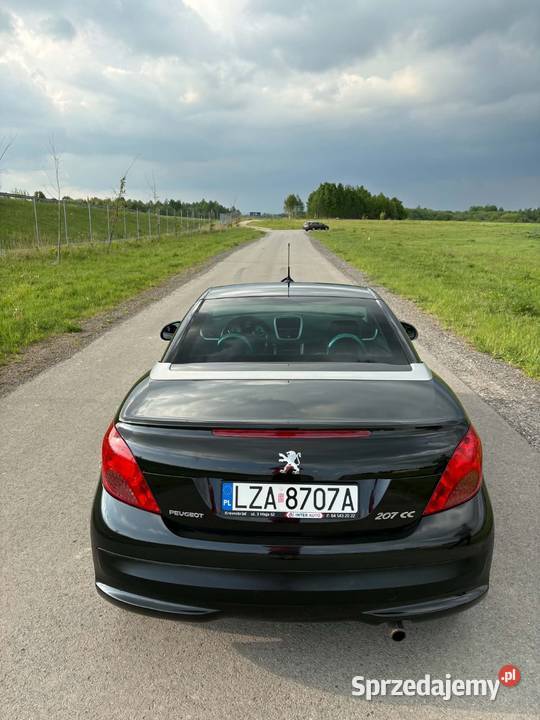 PEUGEOT 207 CC 2007r 16 Ben 150 CABRIO TWARDY Tomaszów Lubelski