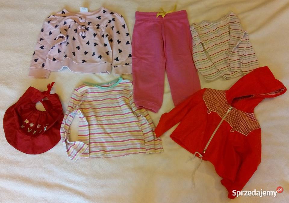 Ubranka dziewczynki 1224 miesięcy 86 8692 92 śląskie Czeladź
