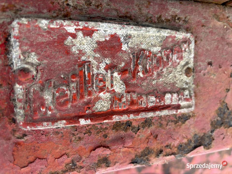 Przyczepa Jednoosiowa Meiller Kipper Przyczepy rolnicze