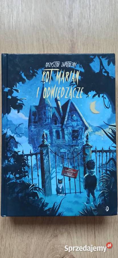 Dwie książki pt Kot Marian i przepowiednia i Kot Kraków