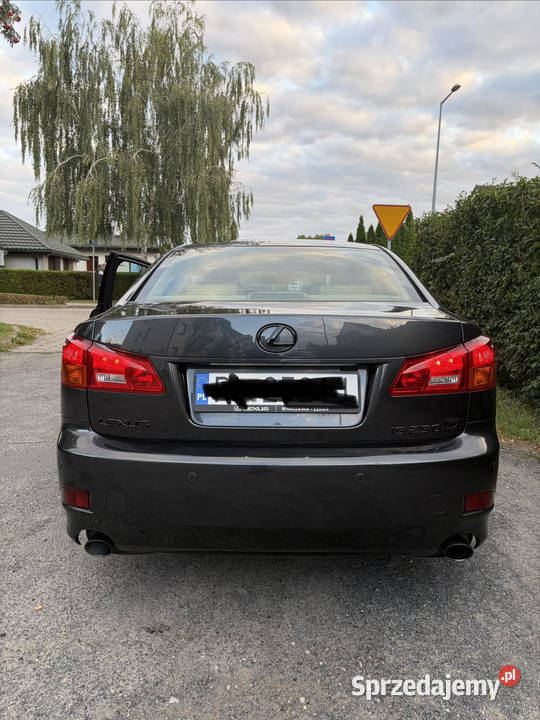 Lexus IS250 V6 Automat 2007 25L Pełen Serwis IS wielkopolskie Leszno sprzedam