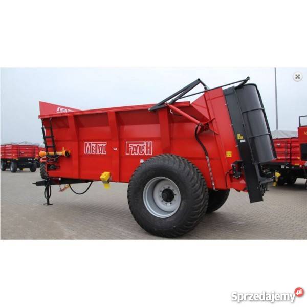 Rozrzutnik obornika jednoosiowy MetalFach Rogóźno