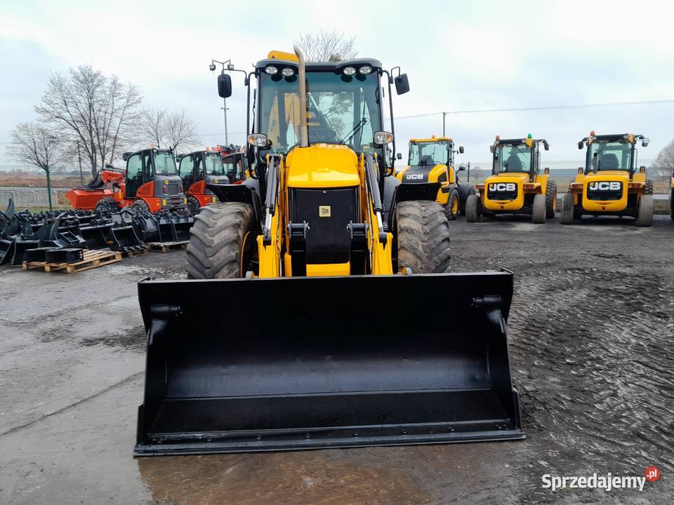 JCB 4CX 2015R JOYSTICK KOPARKOŁADOWARKA 3CX CAT Krotoszyn