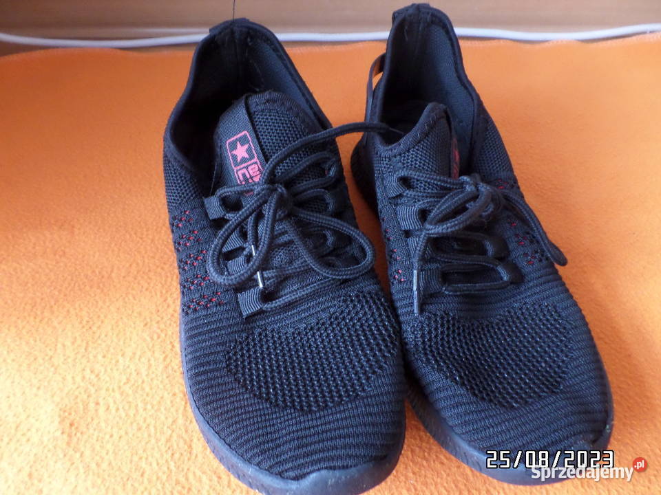 Buty sportowe czarne lekkie News rozmiar 36 Rozmiar 36
