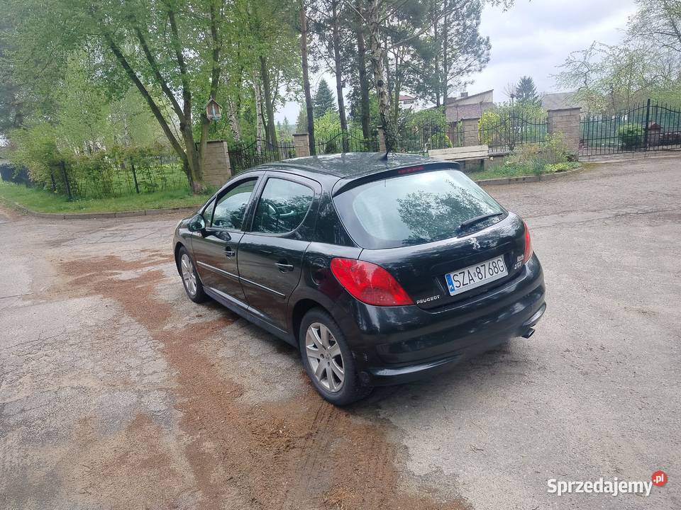 207 gaz okazja uszkodzony Poręba sprzedam