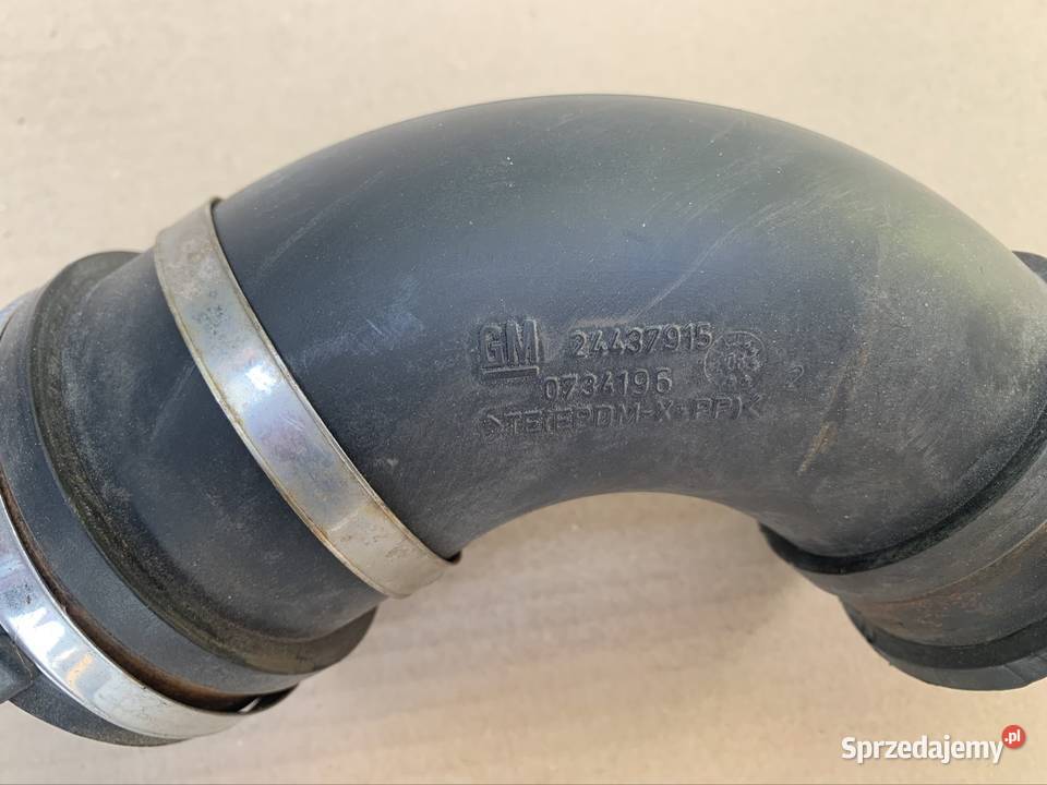 24437915 rura dolot powietrza Opel astra h 3 III Szczecin sprzedam
