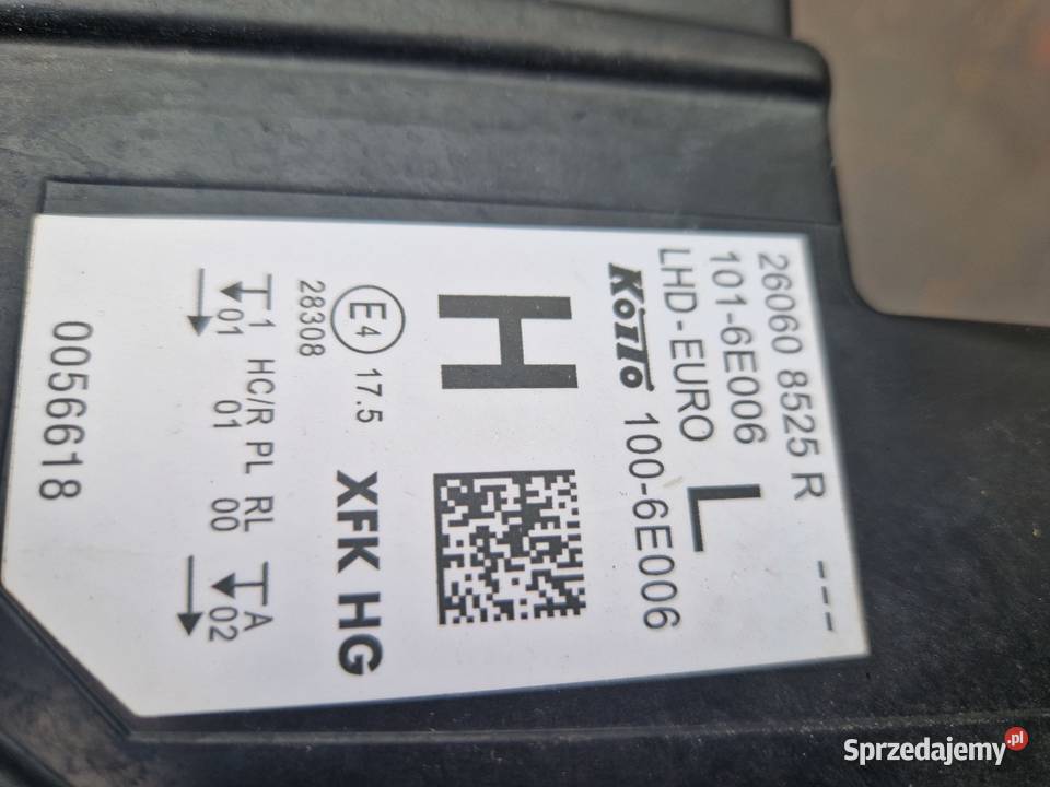 Renault Kangoo III IV reflektor Full LED ORG EU