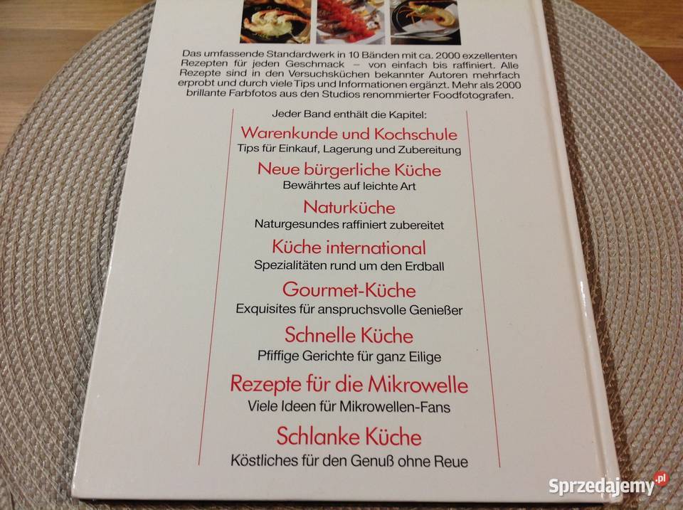 Poradnik Kulinarny Książka Ryby i Owoce Morza twarda lubuskie