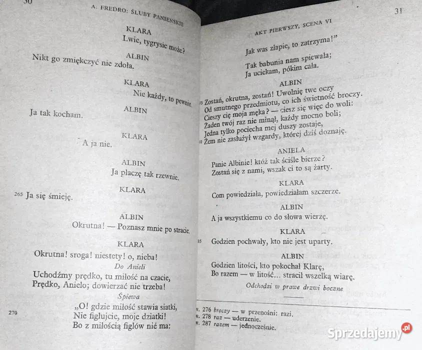 Śluby panieńskie Aleksander Fredro lubelskie Chełm