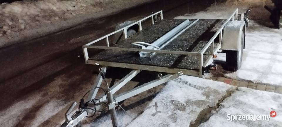 Przyczepka platforma RYDWAN kat B do wynajęcia Miłki