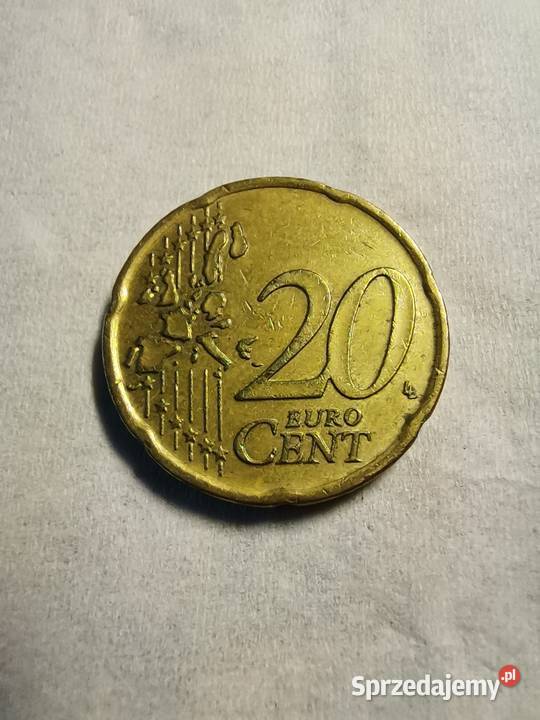 Portugal 20 Euro Cent 2002 Lisbon Mosi Ząbki sprzedam