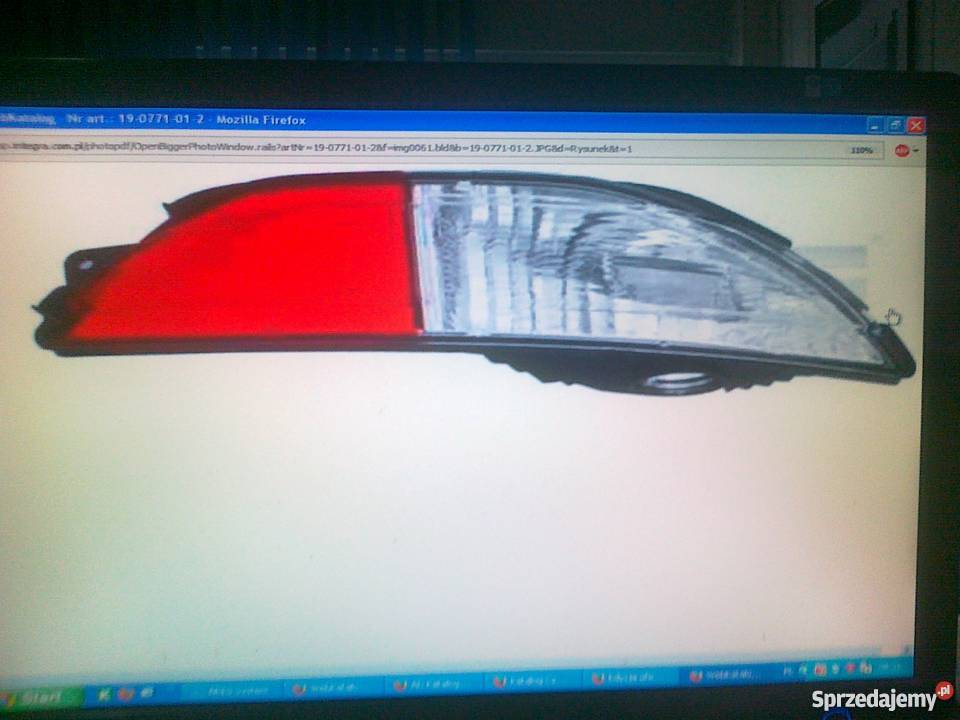 LAMPA COFANIA TPR DO GRANDE PUNTO 1005 ALFA Pruszków sprzedam