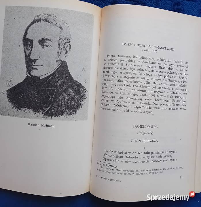 Zdzisław Libera Poezja polska 18001830 Czytelnik Koźminek