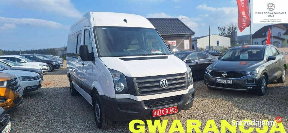 Volkswagen Crafter super stan malutki przebieg możliwa zamiana Lębork
