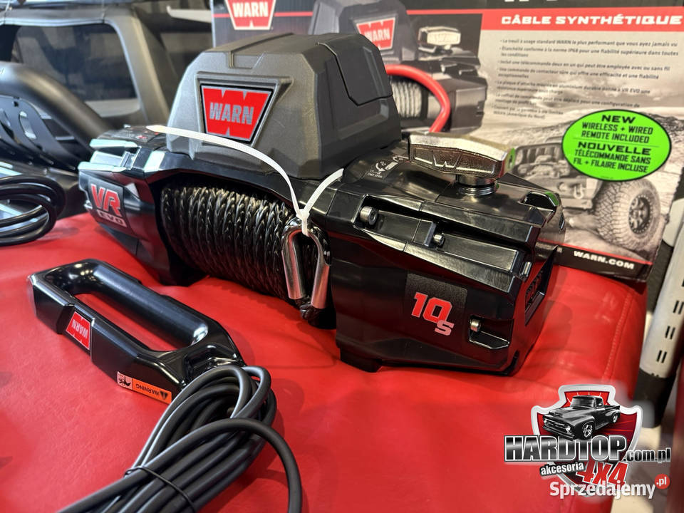 Wyciągarka WARN VR EVO 10S uciąg 4536 Lina Pasłęk