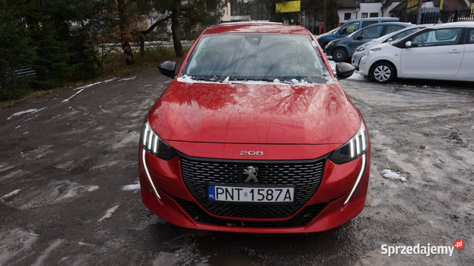 Peugeot 208 piękny Automat Gwarancja II 2019 centralny zamek lubuskie
