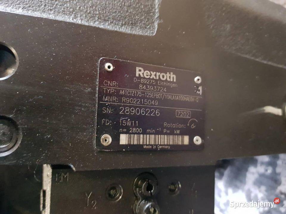 POMPA HOLLAND T8 A41CTZ175125 REXROTH
