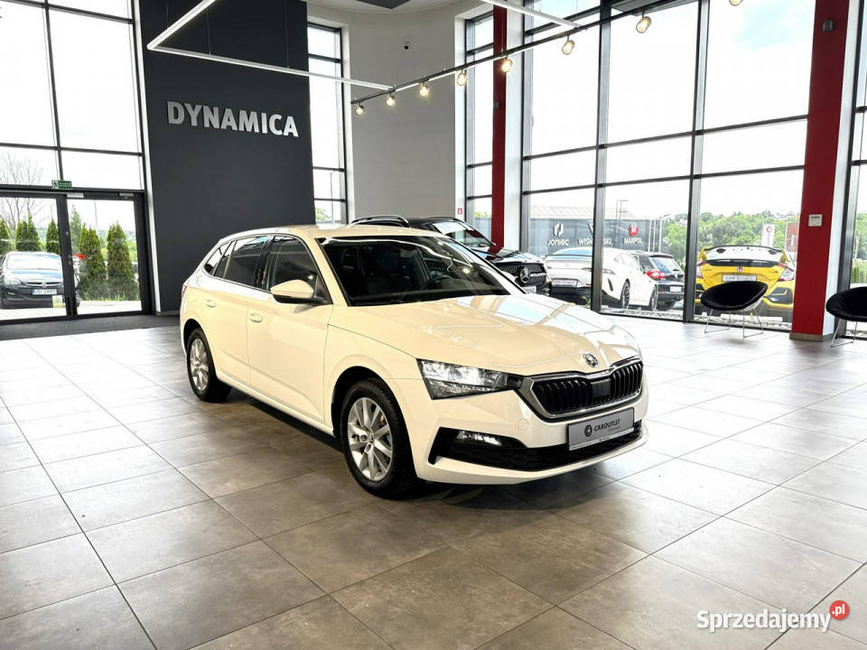 koda Scala Ambition 10TSI 110 M6 2022 r salon I gniazdo USB małopolskie Myślenice