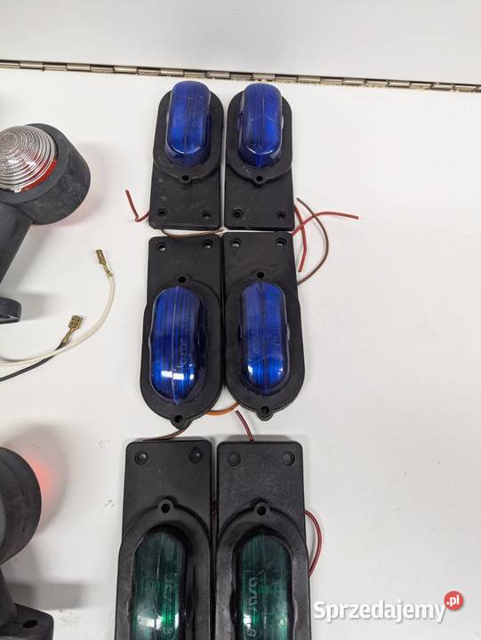 Obrysówki lampy PRL Pomoc drogowa ciężarówka Lampy obrysowe