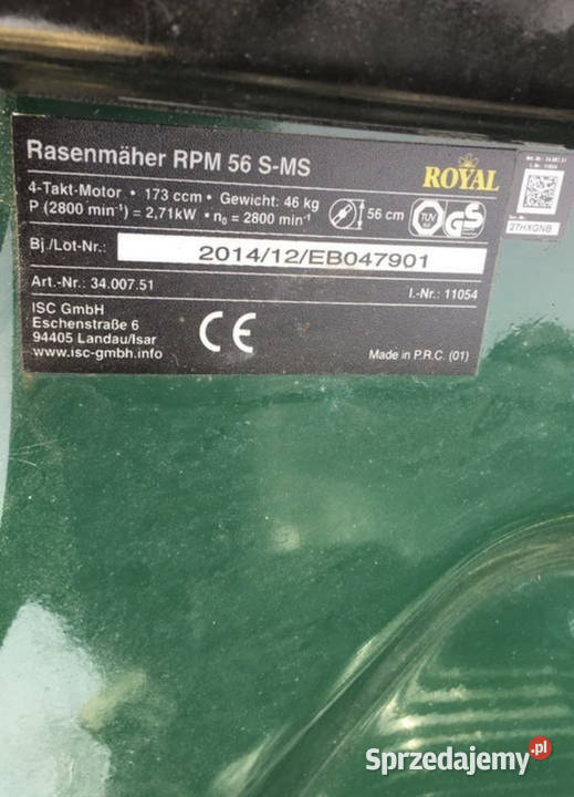 Kosiarka Honda GCV 190 świętokrzyskie