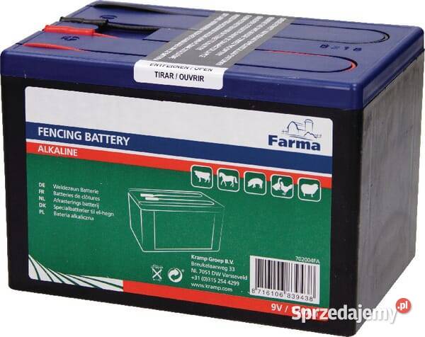 Bateria alkaliczna 9V 120Ah 702004FA Kamionna