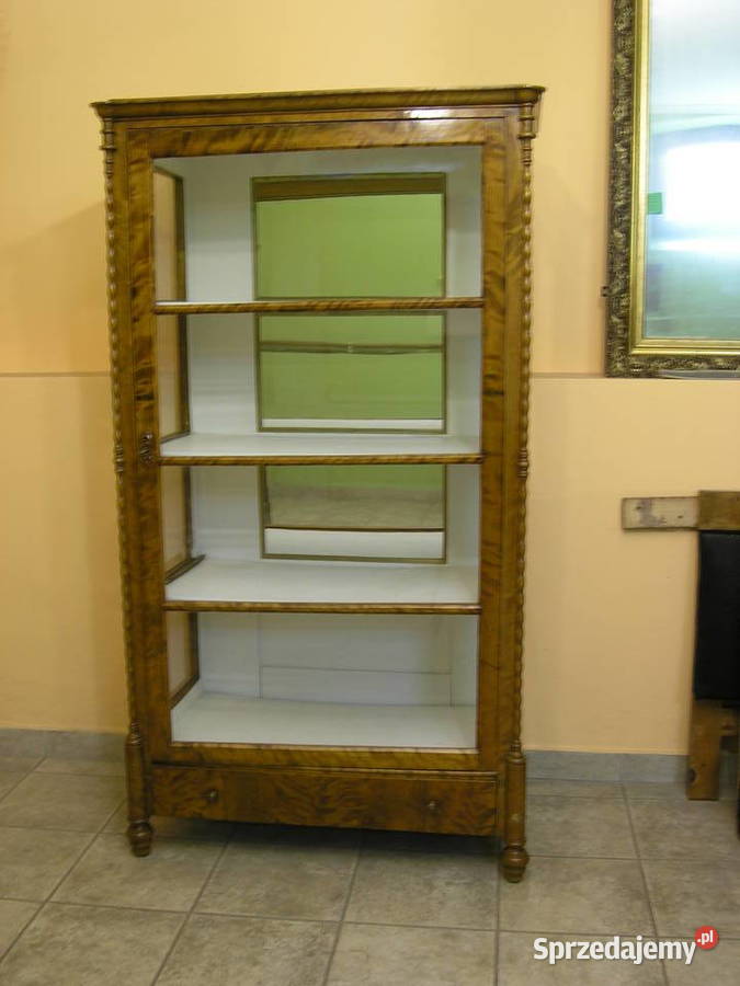 Serwantka Biedermeier brzoza Sopot