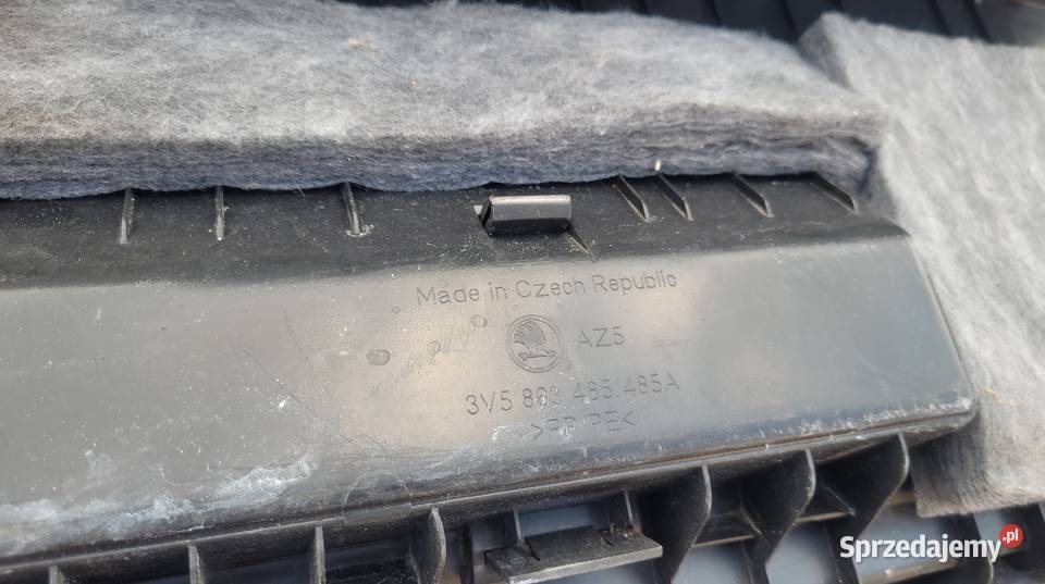 skoda superb iii sedan osłona pasa tylnego Ruda Śląska