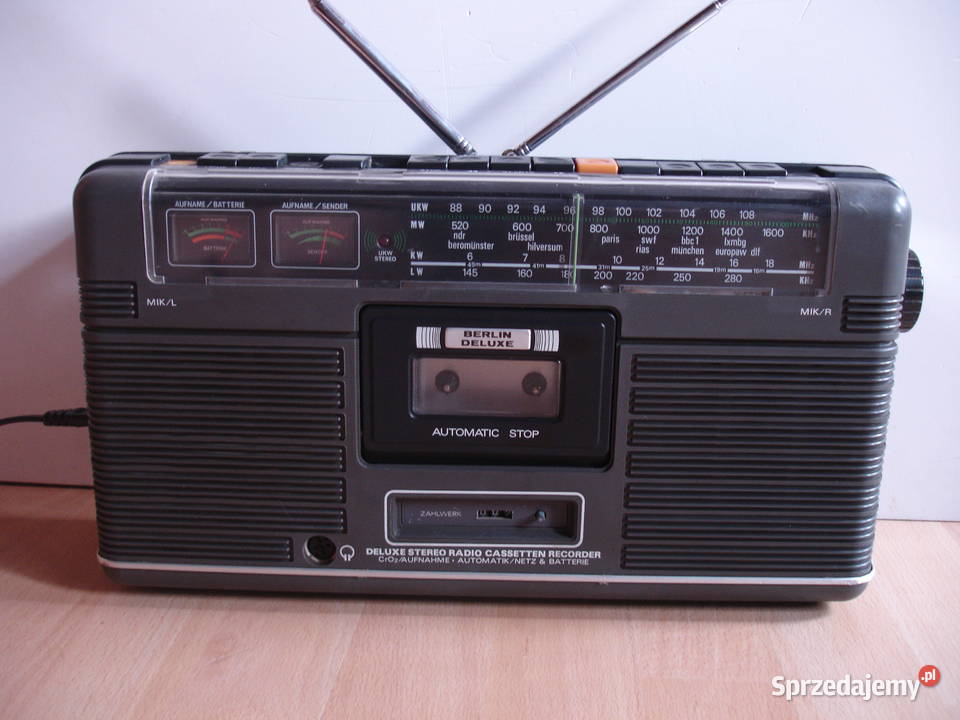 Radiomagnetofon BERLIN DELUXE TR-806LS