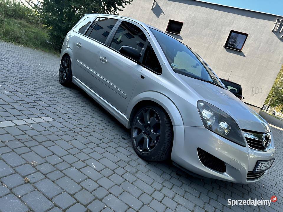Opel Zafira OPC 7 osobowa 20T 260 LPG Recaro śląskie Sosnowiec sprzedam