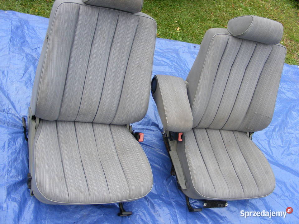 Mercedes W124 Coupe Fotele przednie z Częstochowa
