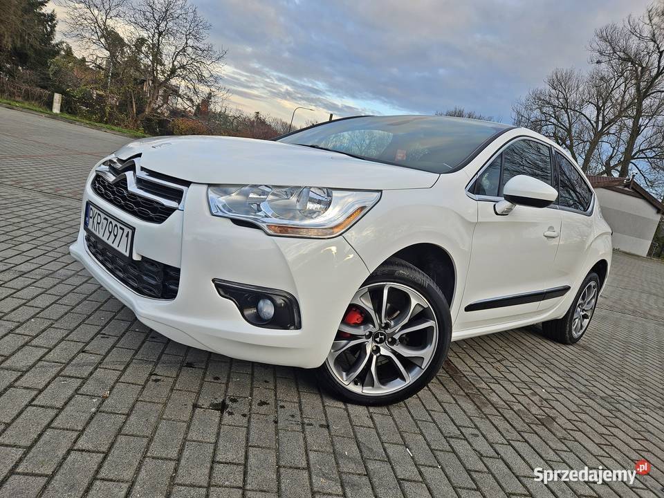 Citroen Ds4 c4 skóry masaże klimatronic zadbany Citroën Koźmin Wielkopolski