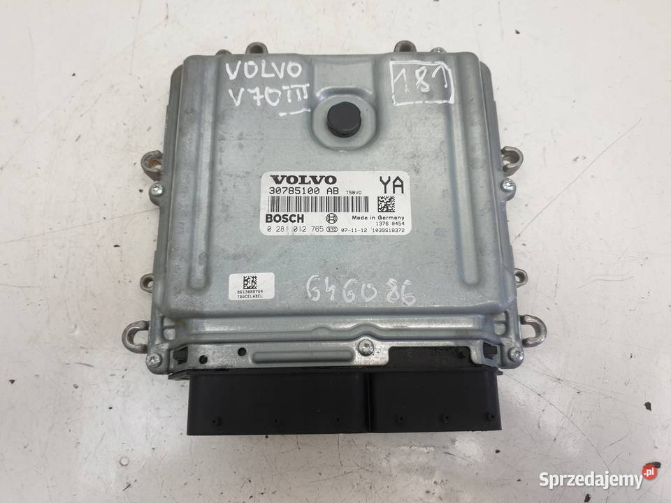 Volvo V70 III 24 D5 STEROWNIK SILNIKA komputer Komputery lubelskie