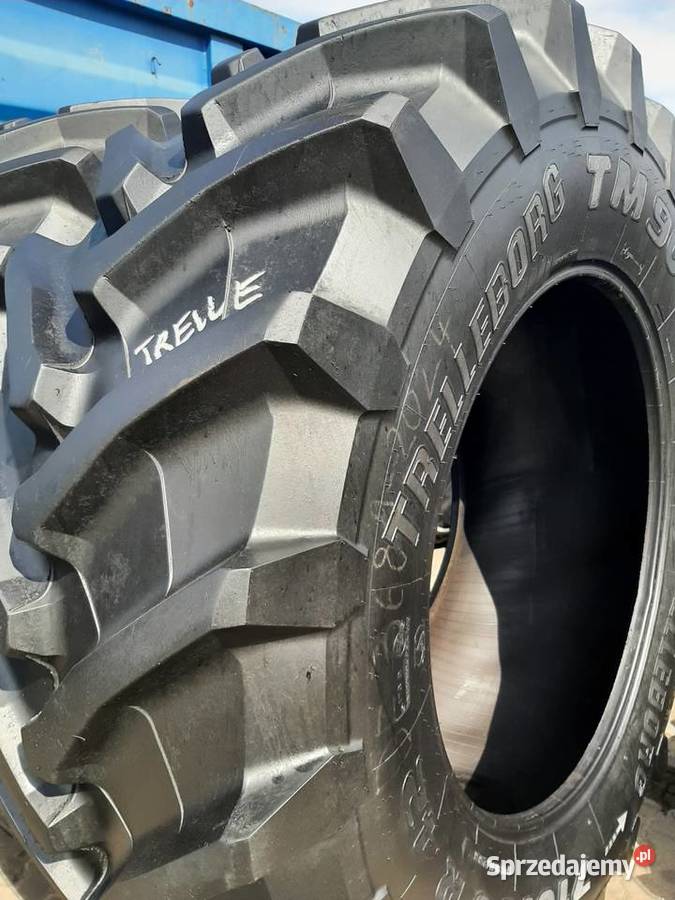 2x Opona używana rolnicza 71070R42 TRELLEBORG Zaścianki