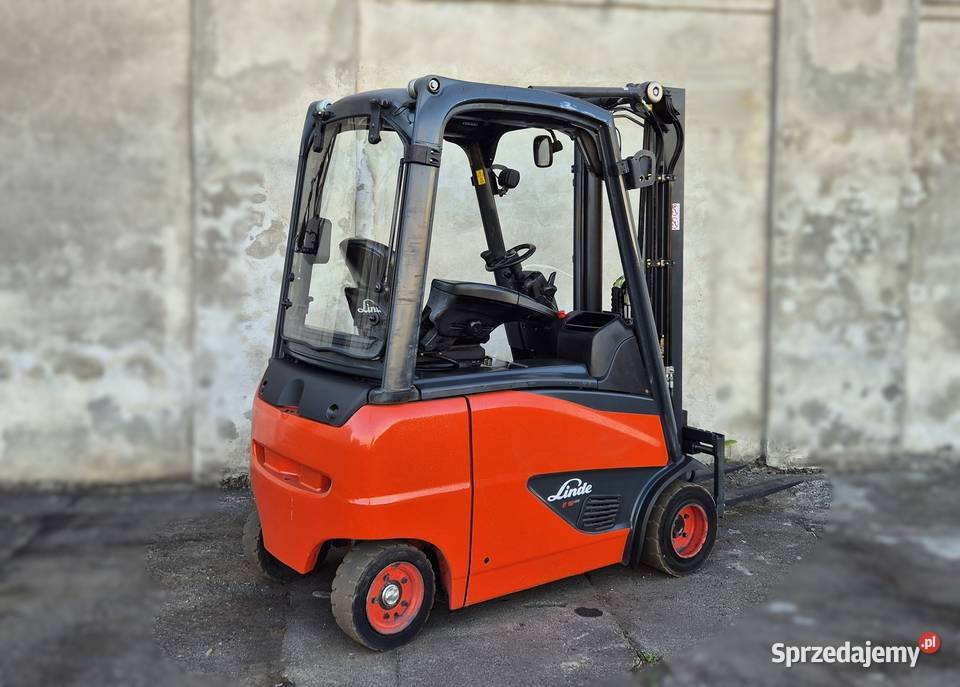 Linde E18 wolny skok bateria 2022r wózek widłowy Rybnik