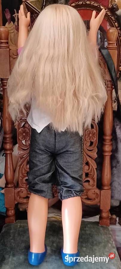 LALKA STARA FRANCUSKA PLASTIKOWA 81 WYS FALCA NA Poznań