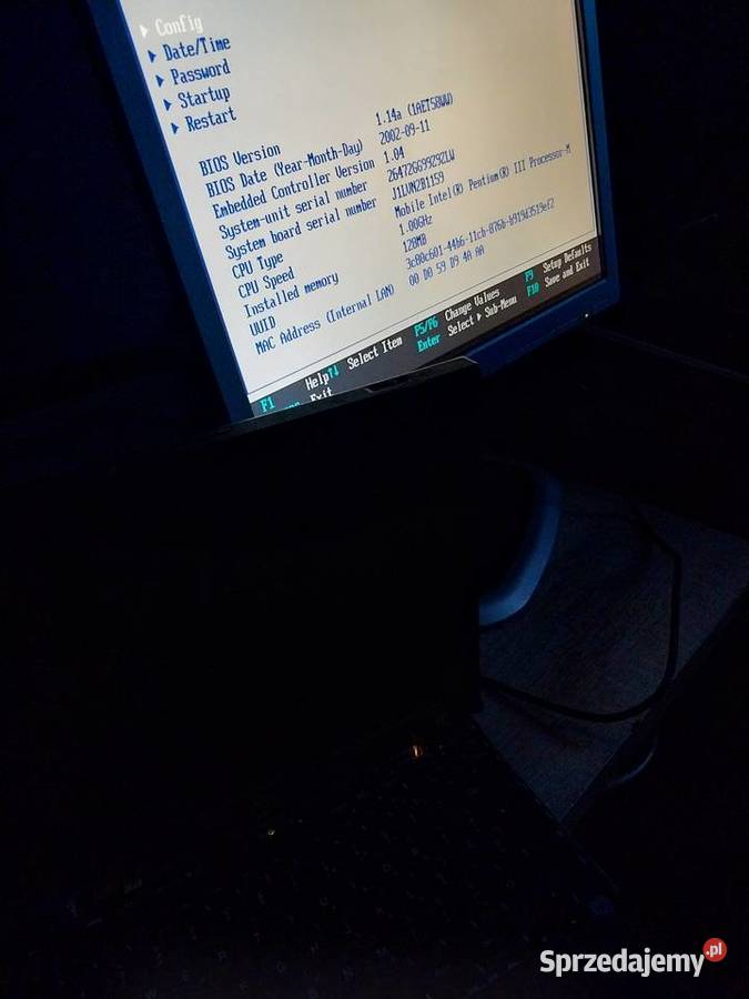 Części do laptopów IBM THINKPAD T23 T42 R31 R40 IBM/Lenovo łódzkie Grodzisk