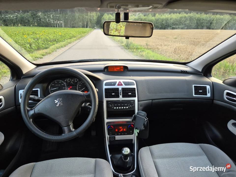 PEUGEOT 307 SW LIFT 16 BENZYNA  109 5 Biegów 310670km Mejznerzyn