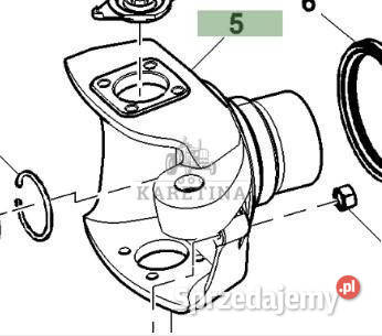 John Deere 7830 Jarzmo Przegub Zwrotnica Pozostałe Jastrzębniki sprzedam