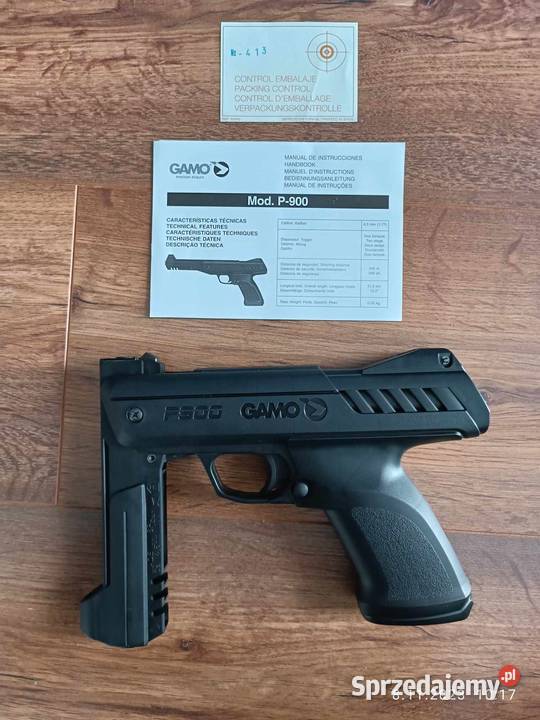 Wiatrówka Gamo P900 45 mm Sporty strzeleckie i myślistwo śląskie Strzebiń sprzedam