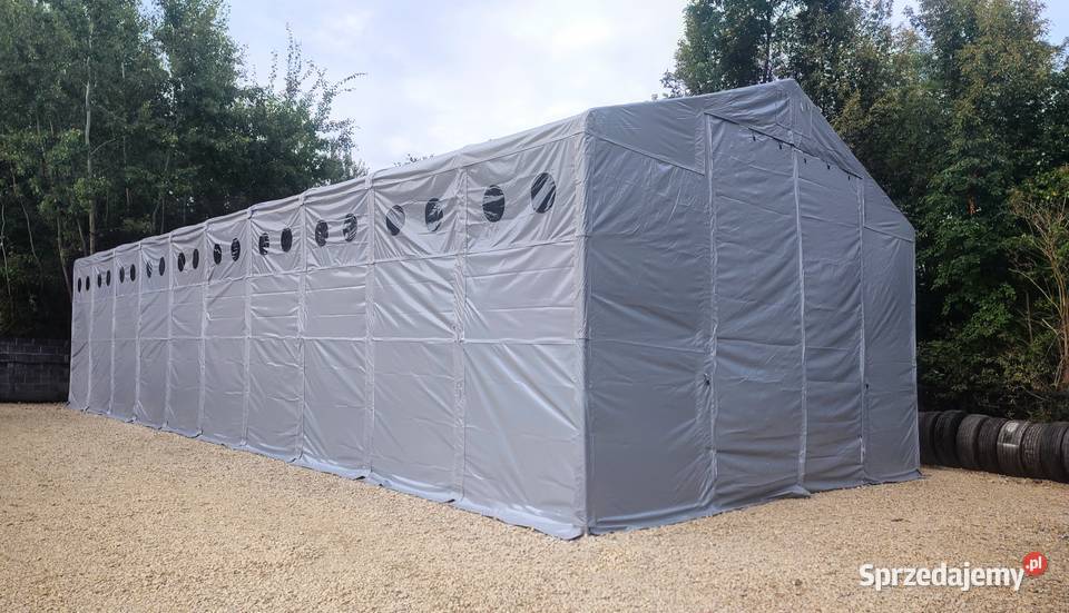 8x20x4 Solidny Namiot Magazynowy Garażowy mocna sprzedam