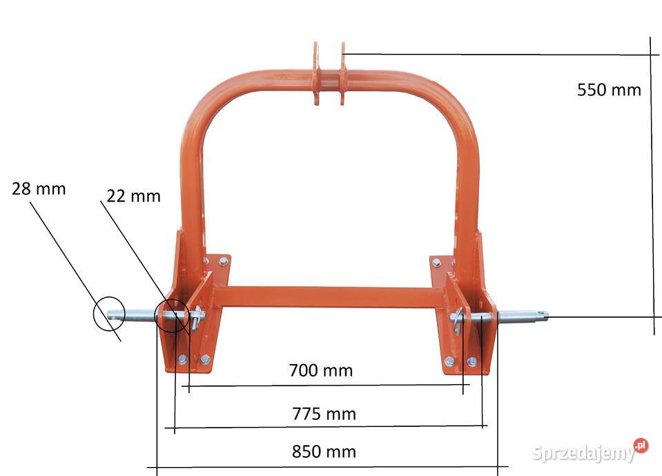 Kosiarka bijakowa z przesuwem EFGCH200M Geograss Tajęcina