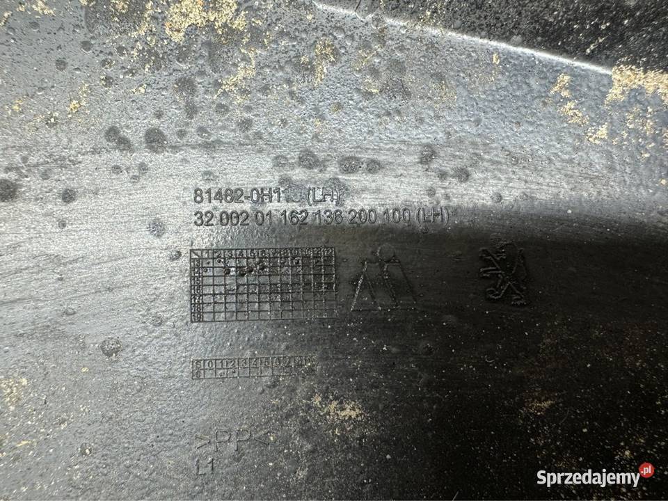 Kratka zderzaka przód lewa LH peugeot 108 Sieraków