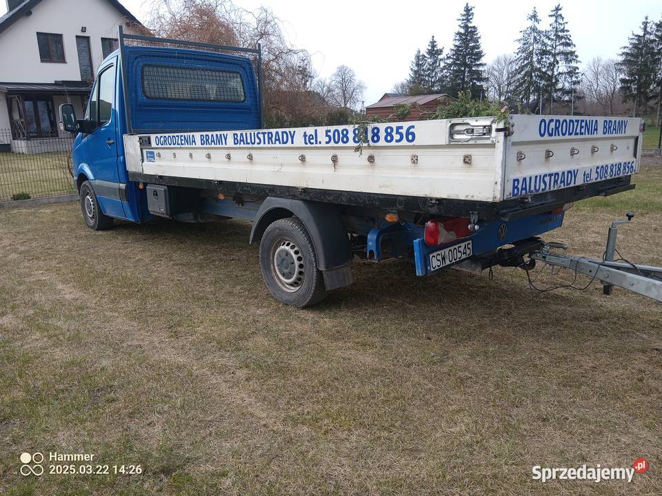 VW crafter 25 diesel 2006r Doka 45m kujawsko-pomorskie Wudzynek
