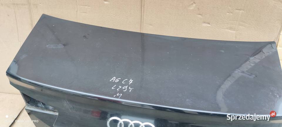 KLAPA TYLNA TYŁ AUDI A6 C7 SEDAN LZ9Y Przystajń