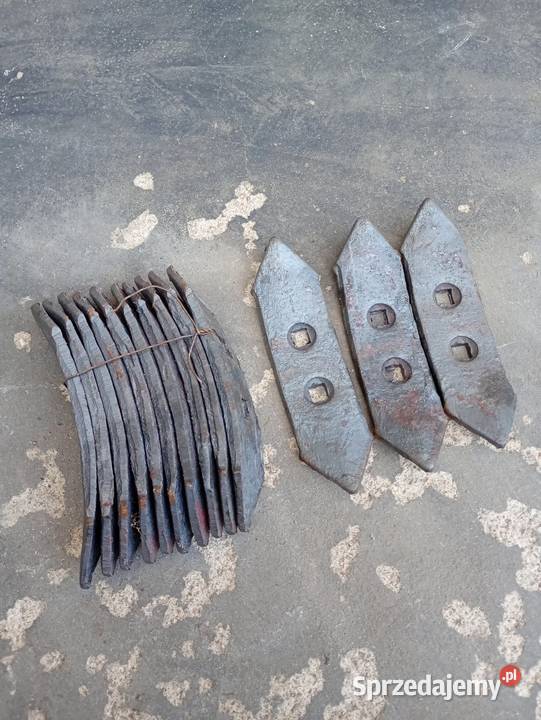 Nowe zęby do kultywatora Unia Grudziądz kute Wolsztyn