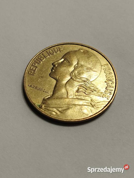 Sprzedam monetę Francja 20 centymów 1980r Bydgoszcz sprzedam