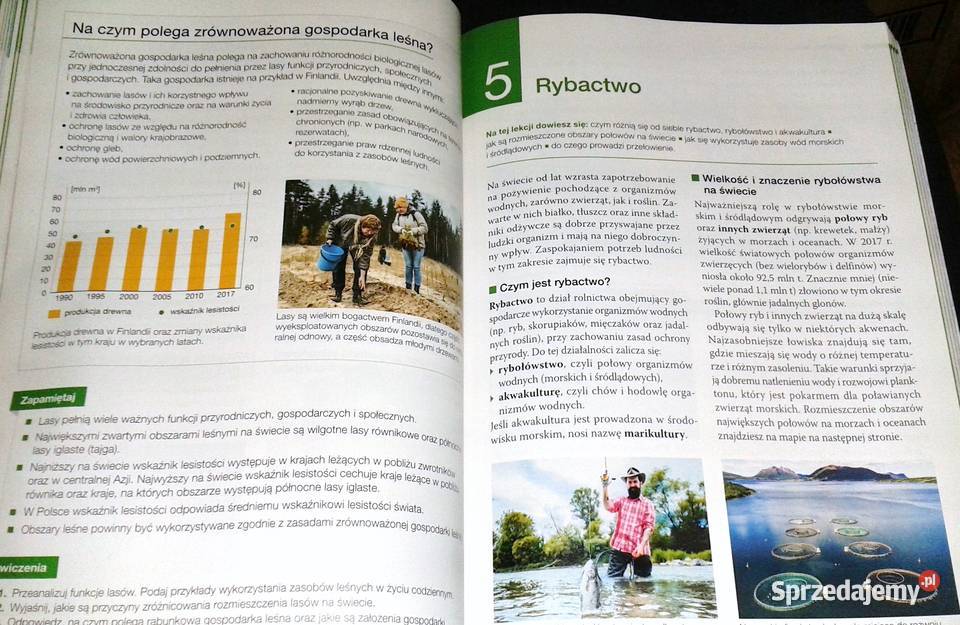 Oblicza geografii 2 Podręcznik Tomasz Rachwał i Chełm