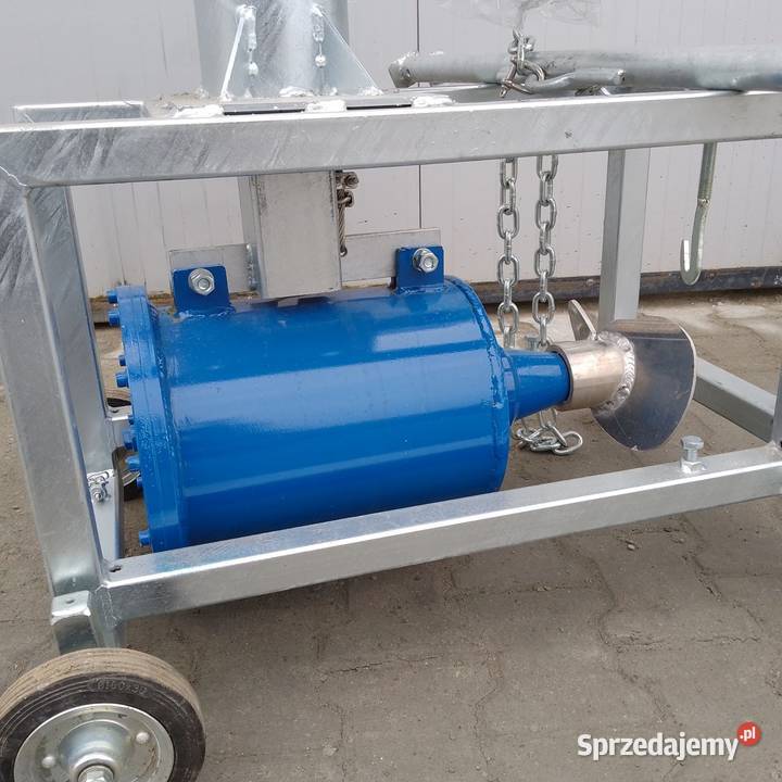 Mieszadło Mikser do gnojowicy podrusztowe wózek Piotrków Trybunalski