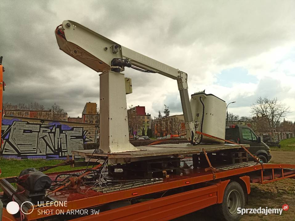 Podnośnik koszowy podest ruchomy Białystok