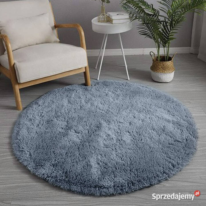 Dywan okrągły Shaggy Strado 140x140 SilverFur Opole